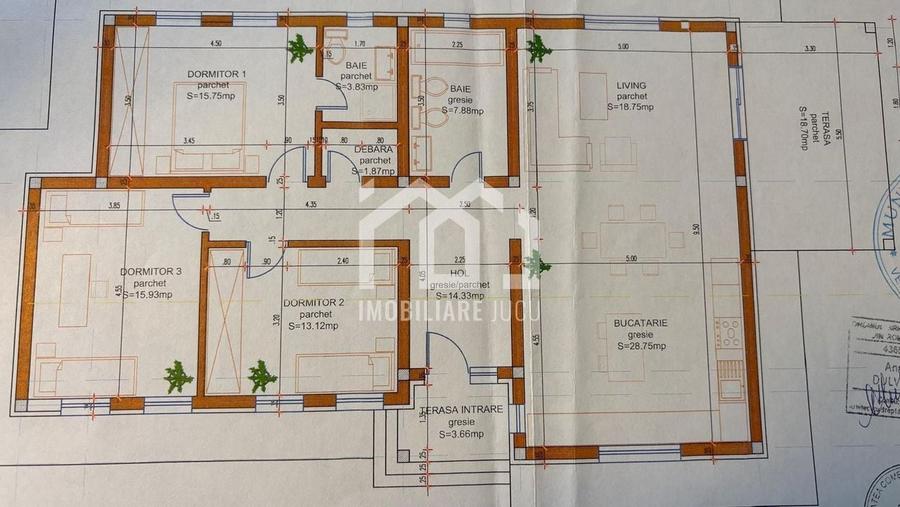 Casa individuala 4 camere, La Cheie, 120mp, Teren 900mp, Jucu de Sus - 2