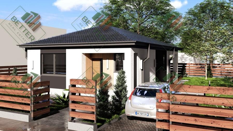 Casă Parter – 3 Camere | Complex Privat | Teren 350 mp | Comuna Berceni - 9