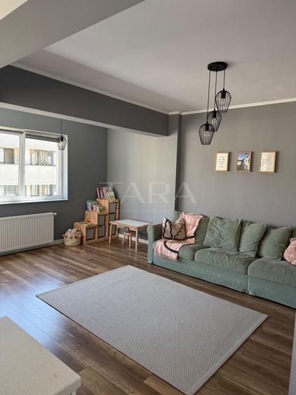 Apartament cu 2 camere semidecomandat în Baciu