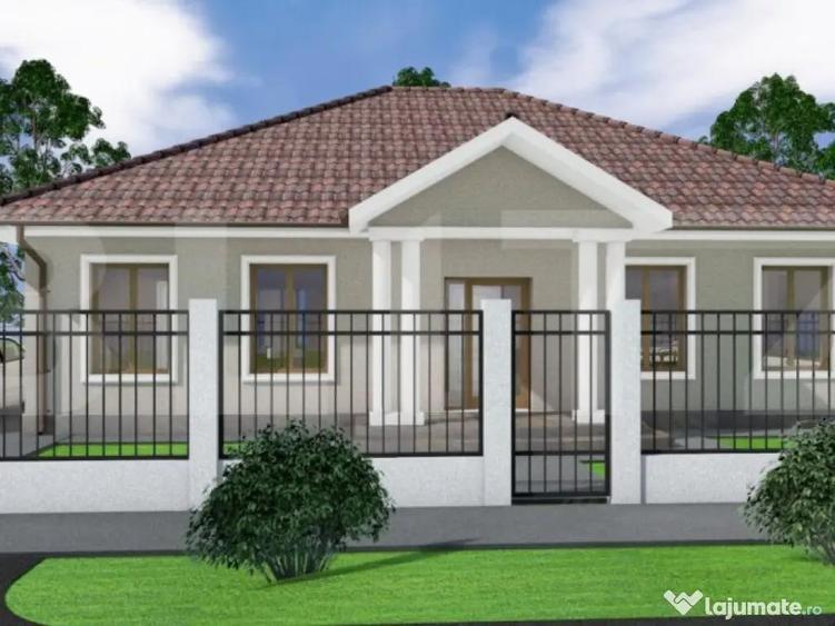 Casa 129mp utili, 500 mp, incalzire in pardoseala, Sanpetru - 5