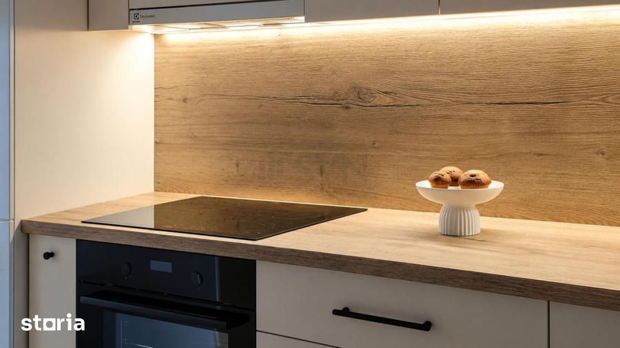 Apartament cu 2 camere semidecomandat, mobilat în Pipera