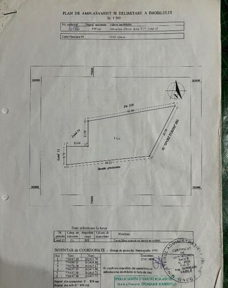 Teren intravilan in Com. Albe?ti 808mp - 1