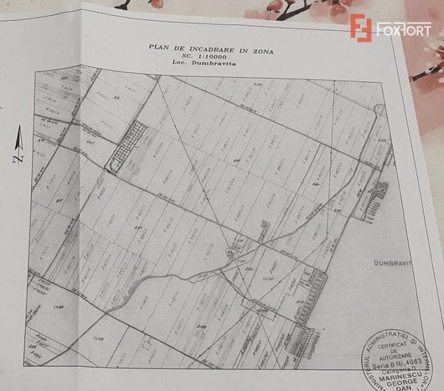 Teren de vanzare 721 mp Dumbravita - 2