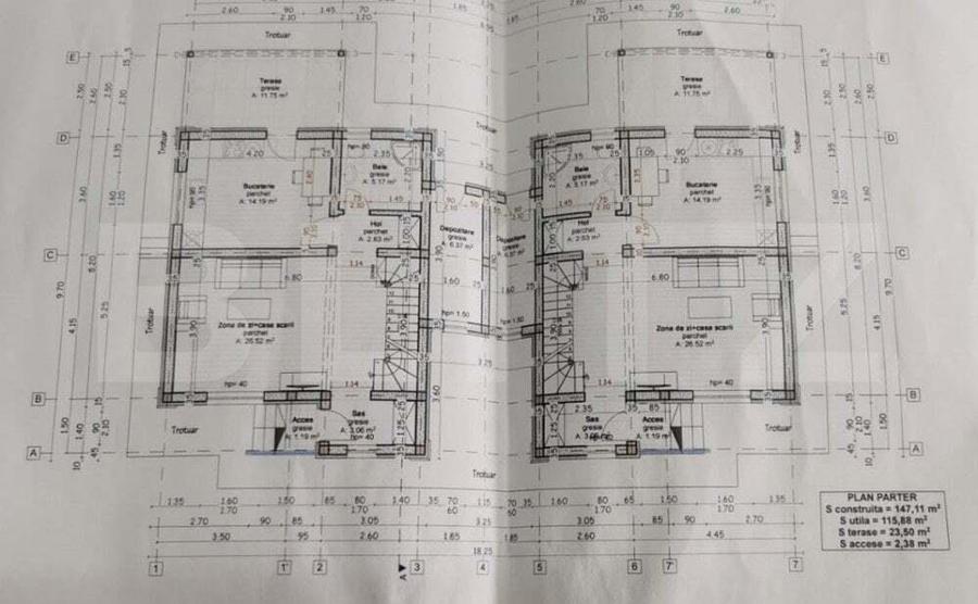 Casa la rosu 4 camere, 106 mp, zona Miroslava - 7