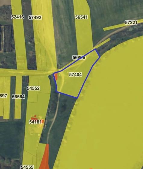 Teren extravilan deosebit, 5755 mp pe malul lacului Miersig, Bihor - 10