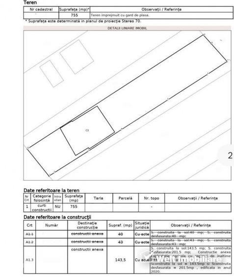 Casa P+M| Teren 755 mp -la drum judetean | 10 km aeroport Cluj - 2