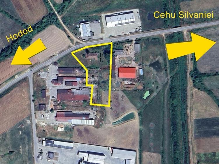 Teren intravilan cu constructie de Vanzare în Cehu Silvaniei - 6