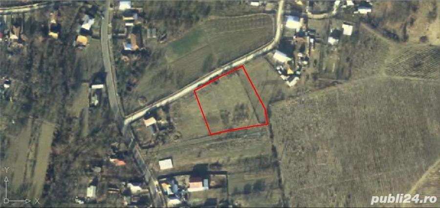Terenuri de constructii in Calinesti-Arges sat GORGANU , de 1220mp -1260mp -1430mp , sau 4300mp - 2