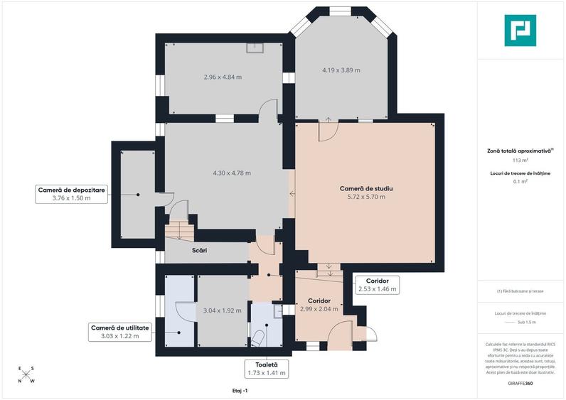 Vilă 343 mp utili, teren 600 mp, Oncea – Oradea - 34