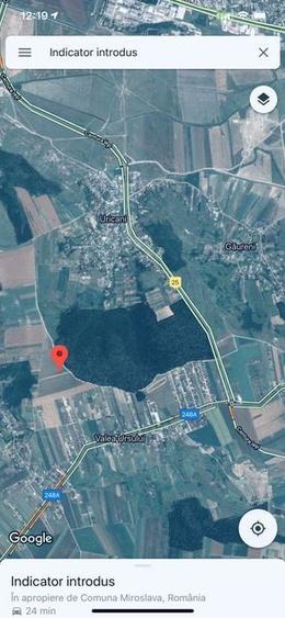 Teren intravilan Iasi Centura Miroslava Valea Ursului Uricani Gaureni - 1