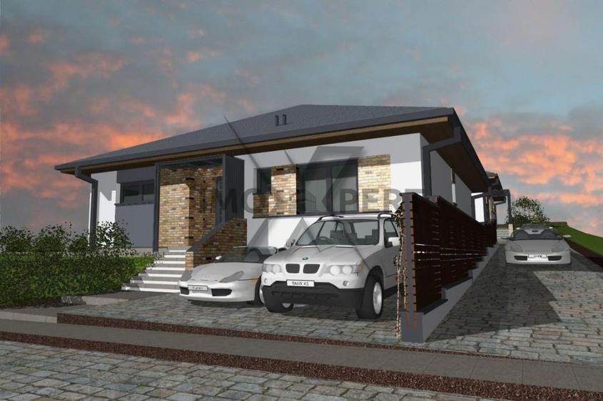 Casa Individuala finalizata, pe un singur nivel , teren 500 m2, Popesti, Baciu! - 1