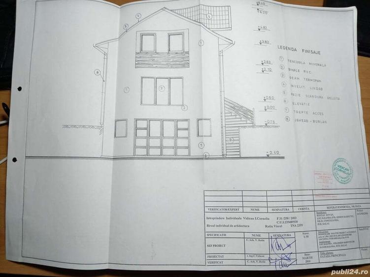 casa la rosu ,cu toate utilitatile,171 m util,cu etaj in ileanda - 8
