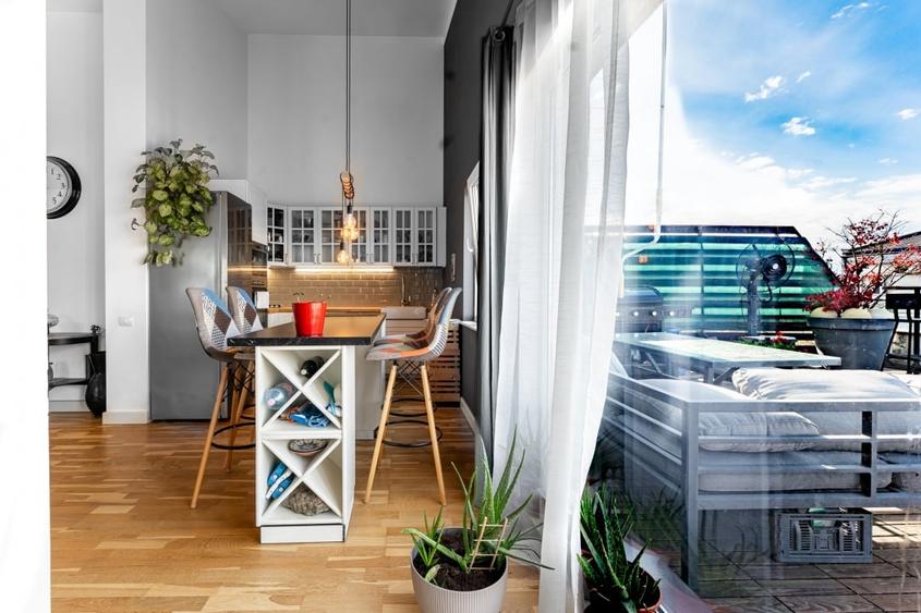 Apartament 4 camere de vanzare Baneasa –  108 mp utili, terasa - 4