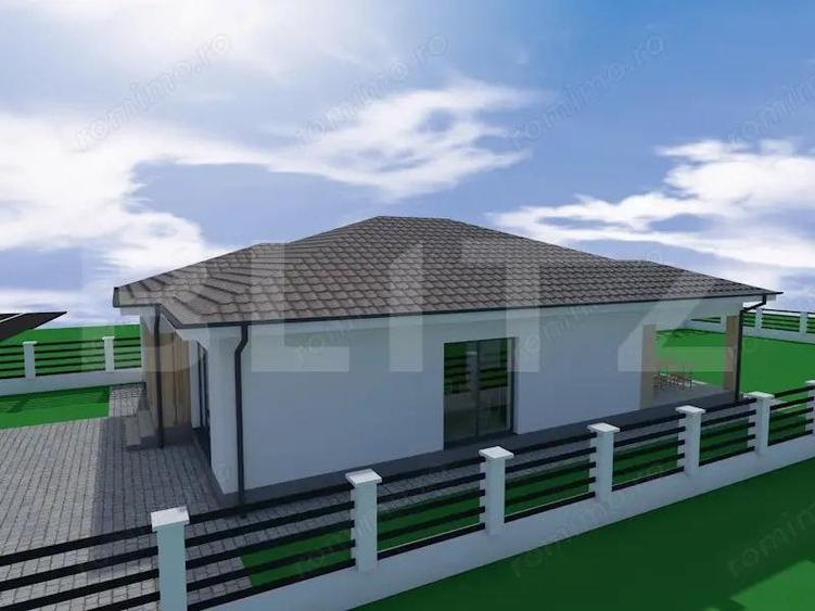 Casa de vanzare LAC UNIREA 600mp TEREN - 1