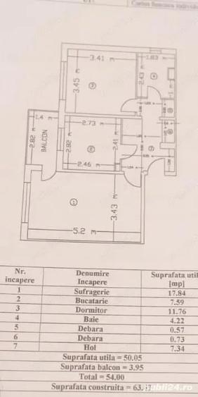 Apartament cu 2 camere de vanzare - 5