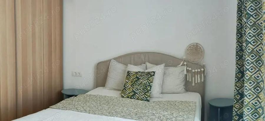 Tunari-City Nord Eminescu 2 camere, mobilat, curte, parcare - 3