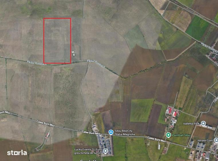 Teren investitie 30.000 mp Calea Surii Mici, COMISION 0% - 3