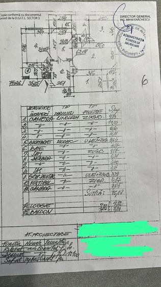 Apartament 4 camere 86 mp | 2 balcoane | vedere verde | Intr. Bârsei - 17