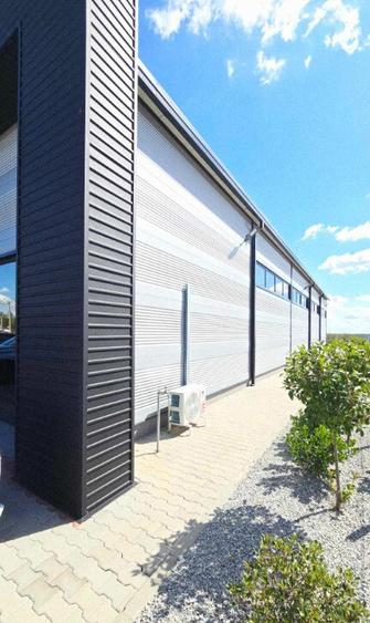 Teren cu hala noua de vanzare, parc logistic Salonta/Bihor - 11