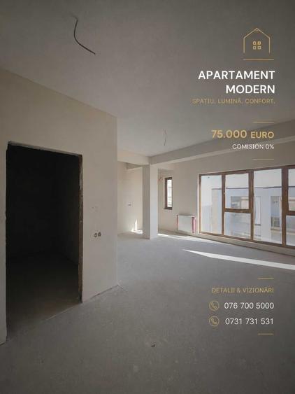 Apartament 2 camere- 54mp - INTABULAT- SUPER PRET - COMISION 0% - 10