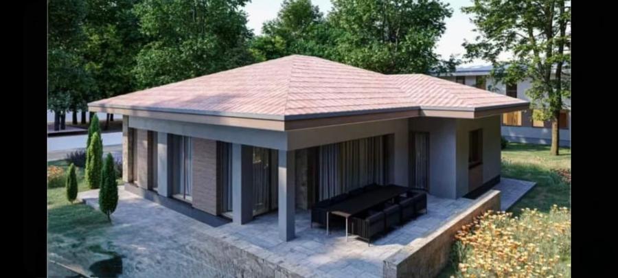 FARA COMISIOANE casa 4 camere 2 bai PARTER pod placa incalzire pardoseala terasa - 1