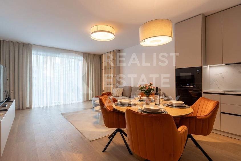 Apartament cu 2 camere, mobilat în Pipera