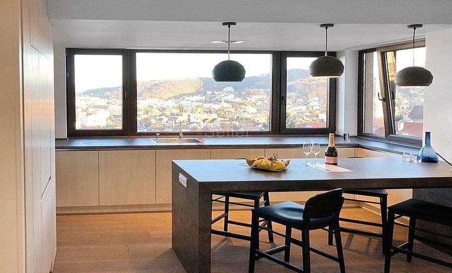 Priveliste Panoramica Spre Oras Si Masivul Tampa - 14