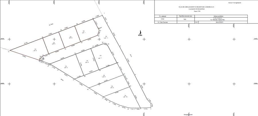 Proprietar - Teren intravilan cu PUZ–pentru investiție/dezvoltare rezidențială!