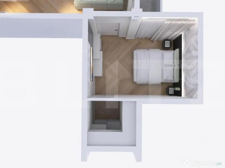 Apartament nou modern, 2 camere, centrala pe gaz si panouri - 12