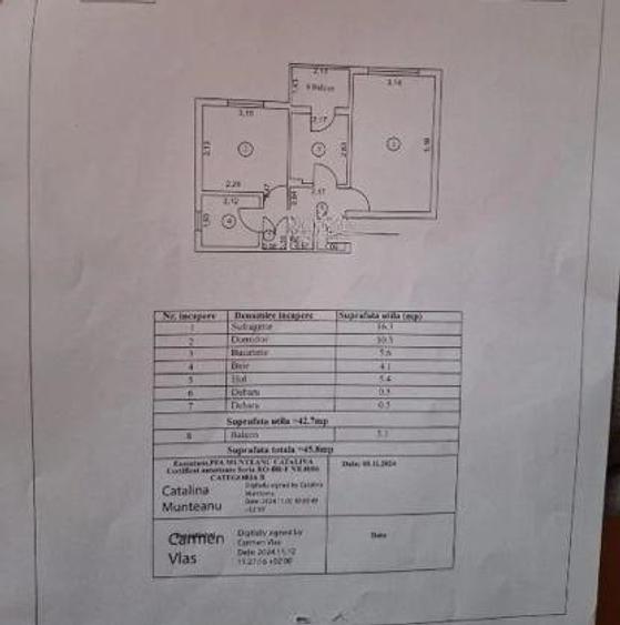 2 cam Confort 1 Decomandat 54mp Mobilat si Utilat, Radu Negru - 12