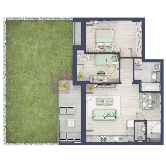 Apartament 3 camere PREMIUM | Turnisor | gradina 63 mp | boxa | lift | - 4