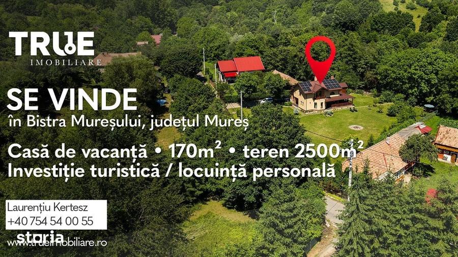 Casă cu 4 camere cu Teren 2500 Mp în Deda