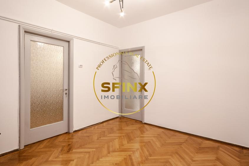 Apartament cu 4 camere circular, mobilat în Calea Victoriei
