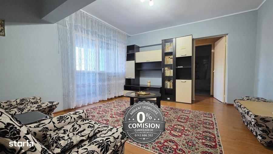 Apartament cu 2 camere semidecomandat, mobilat în Central
