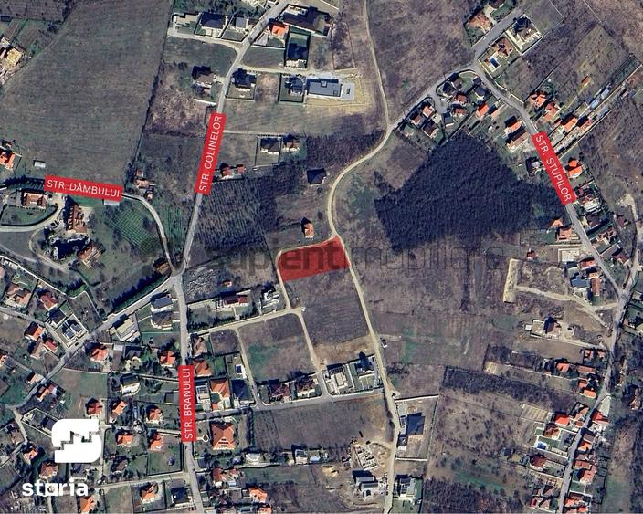 Teren de 2605 mp, în Iorga