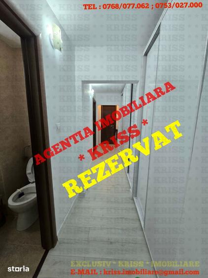 Apartament cu 3 camere decomandat în Central