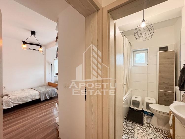 Apartament cu 2 camere decomandat, mobilat în Braytim