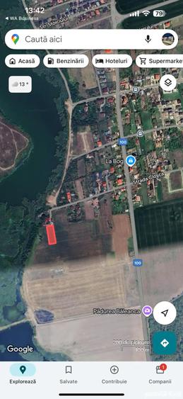 Teren de 3100 mp, în Vadu Anei