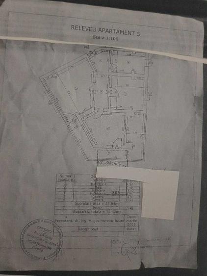 PROPRIETAR,APARTAMENT 2 camere, 74 mp , ETAJ 1, bloc 2015, NICOLINA-loc de parcare - 8