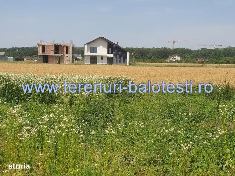 Teren Balotesti, 500 mp, 19500 euro,zona padure Edenland - 7