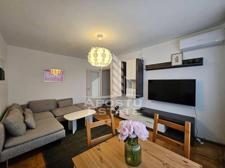 Apartament 2 camere , semidecomandat, 39mp utili, et.4/4, zona Dacia - 2