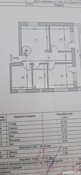 Vand apartament 4 camere