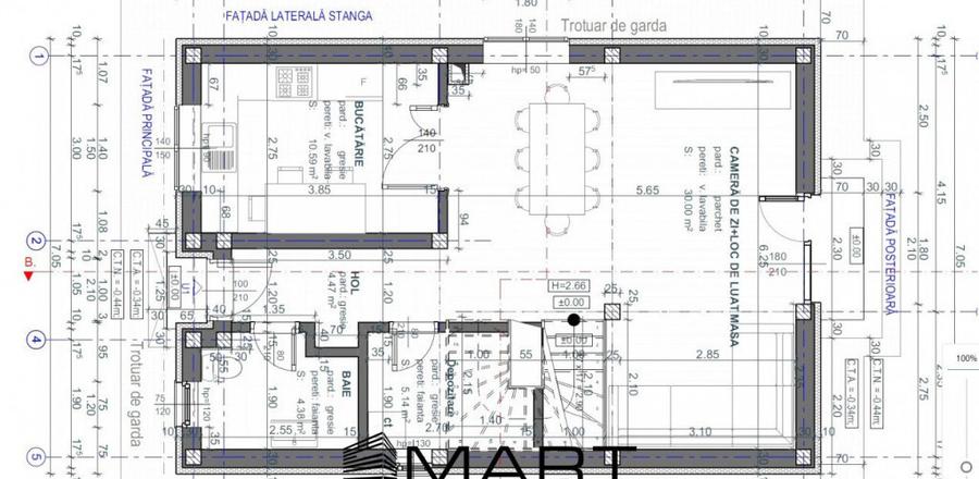 Casa individuala 110mp utili, 270mp teren in Cristian - 1