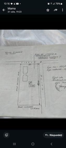 Sfantu Gheorghe Delta. Teren premium 1825mp, 100 m Dunare. Pret:120 m - 3