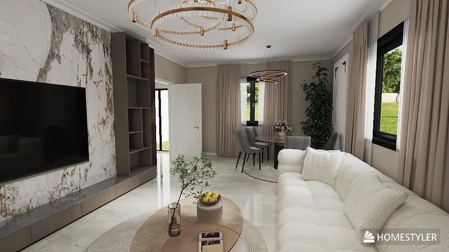 Casa P+1 cu proiect de design interior - 1