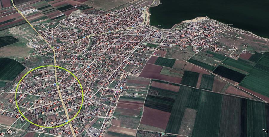 Techirghiol - intravilan construibil / utilitati - 2