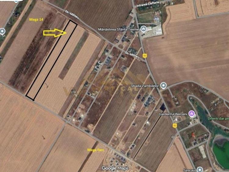 Ocazie, Teren 523 mp, rate, Berceni/ Vidra - 1