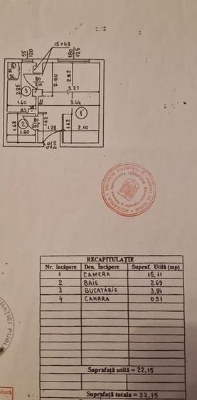 Garsoniera de vanzare Doamna Ghica Rond - parc Plumbuita - 8