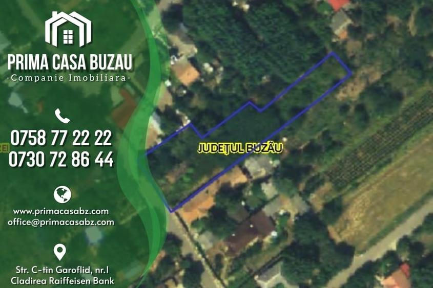 Teren cu casa demolabila ~ Ograzile/Merei ~ S=1457 ~ d=25m ~ Pret: 25.000€ neg. - 1