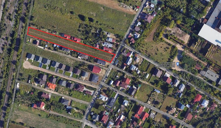 Vand teren INTRAVILAN, 3712mp., str. Militari (Zona Laminorului) - 1